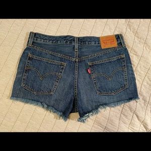 Levi’s Frayed Shorts
